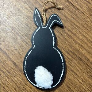 Black Bunny Hanging Decor